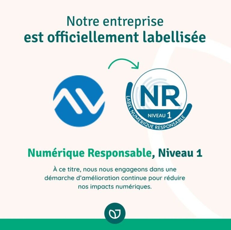 Avant Garde Outre Mer obtient la labellisation Numérique Responsable Niveau 1